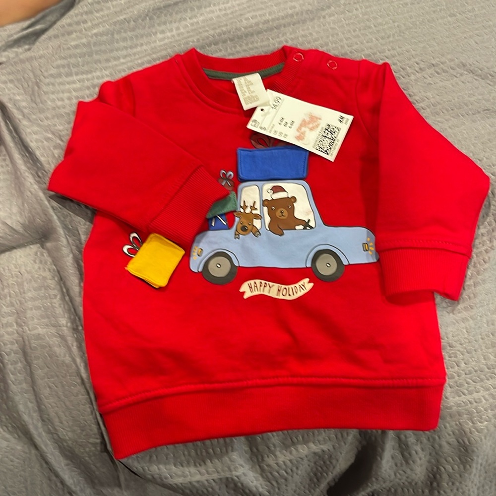 H&M Baby 6M Christmas Sweater